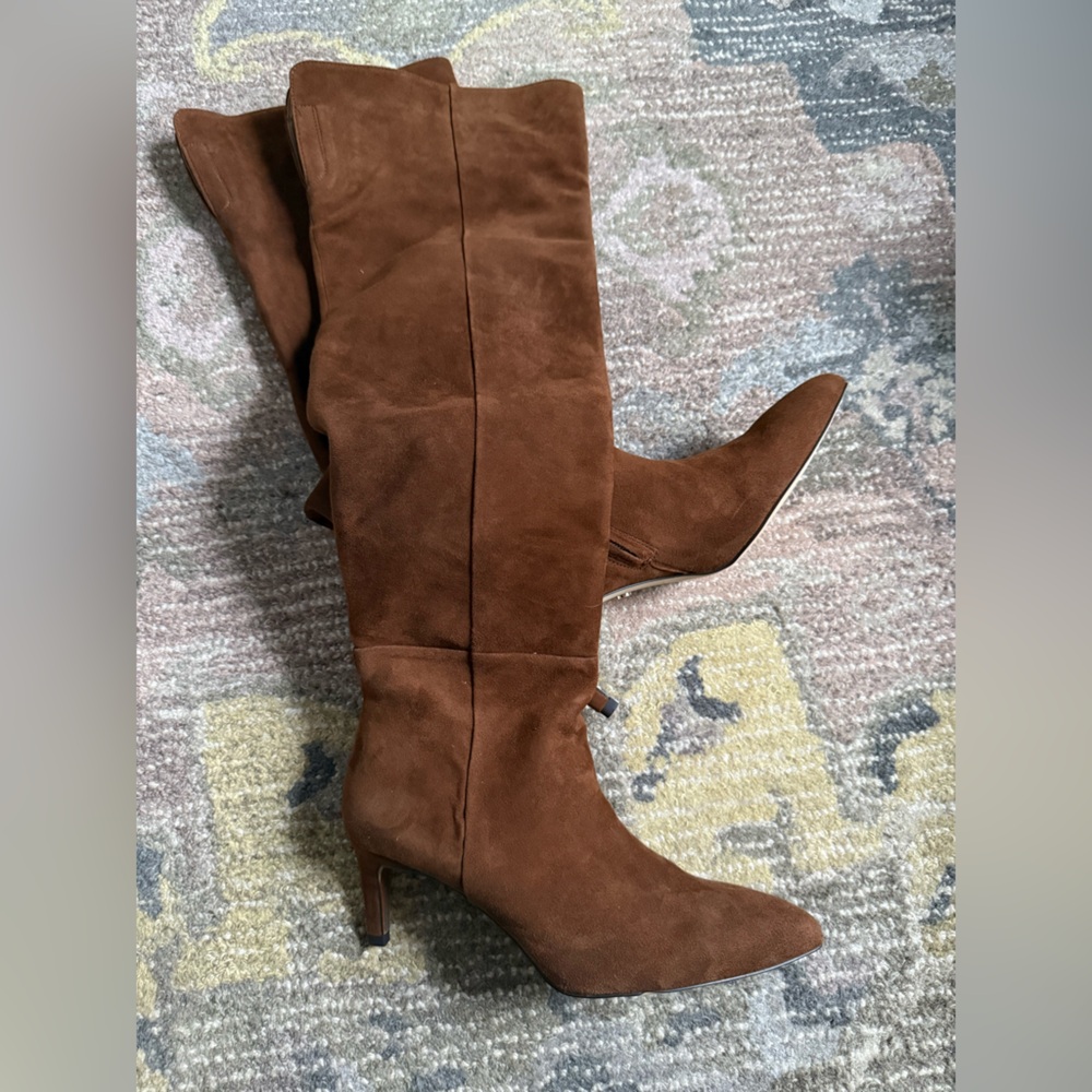 Sam Edelman Ursula Suede Thigh High Boots - Picture 3 of 9